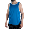 macho camiseta gym hombre azul - 1