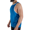 macho camiseta gym hombre azul - 2