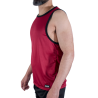 macho camiseta gym hombre granate - 2