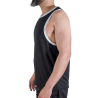 macho camiseta gym hombre negra - 2