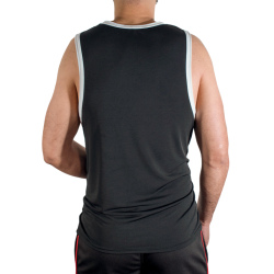 macho camiseta gym hombre negra - 3