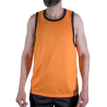 macho camiseta gym hombre naranja - 1