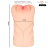 Intense deep touch - krista masturbador ano y vagina con efecto succion, vibracion y voz con control remoto 1.2kg - 11
