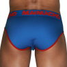 macho slip hombre clasico azulon rojo - 3