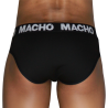 macho slip hombre clasico negro - 3