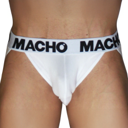 Macho - mx29bl jock blanco + blanco s