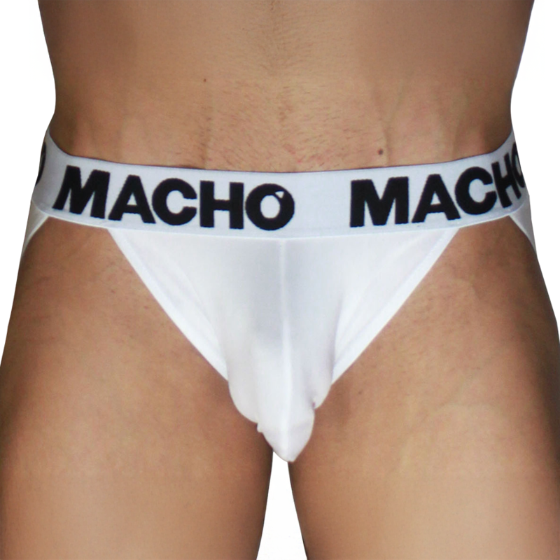 Macho - mx29bl jock blanco + blanco s