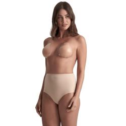 bye bra copas silicona sujetador beige - 2