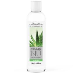 mixgliss gel nu lubricante base agua nuru aloe vera 150 ml - 1