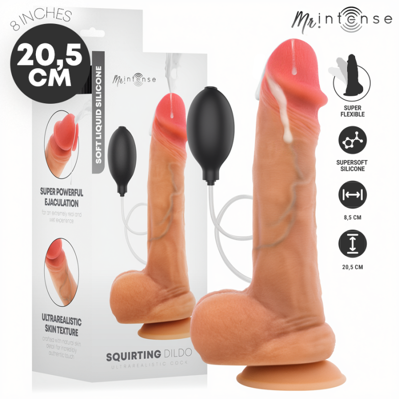 mr intense danny dildo realista eyaculador 20 cm - 1