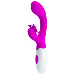 pretty love butterfly kiss vibrador rabbit morado - 1