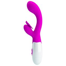 pretty love butterfly kiss vibrador rabbit morado - 3