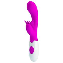 pretty love butterfly kiss vibrador rabbit morado - 4