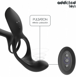 addicted toys anillo pene doble estimulador clitoris - 6