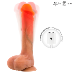 mr intense bradley dildo vibrador calor control remoto 21 cm - 2