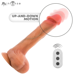 mr intense bradley dildo vibrador calor control remoto 21 cm - 4