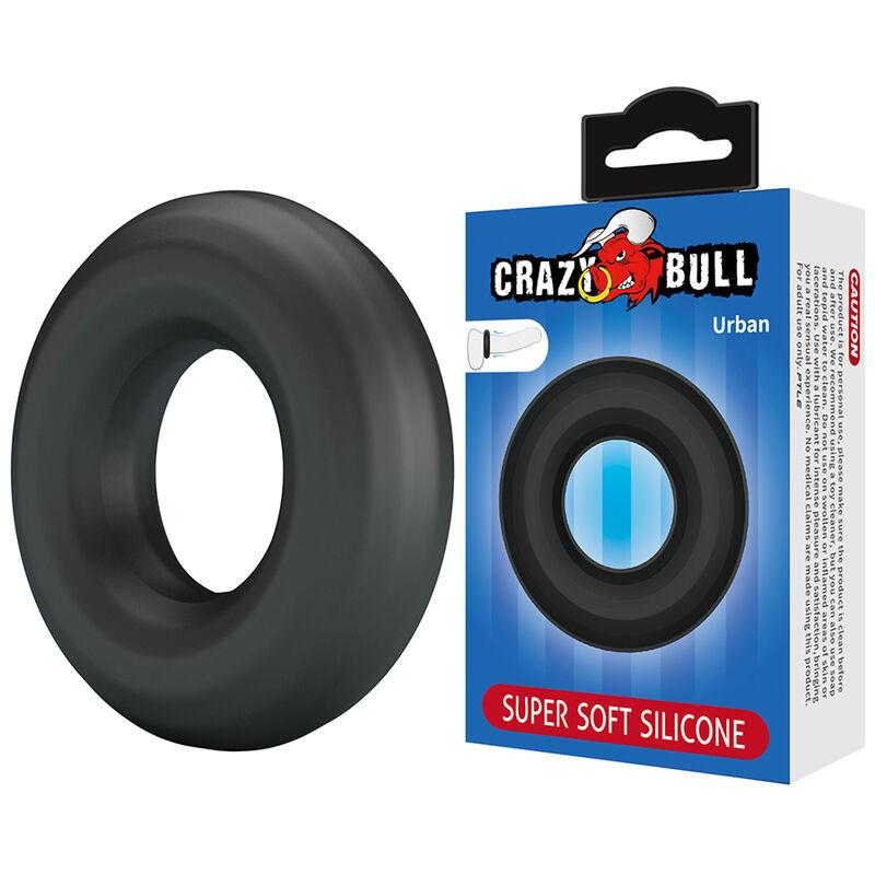 crazy bull urban anillo pene negrooft negro - 1