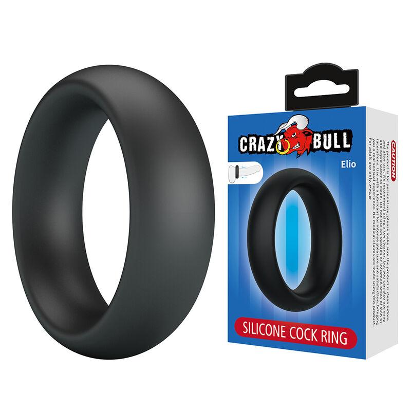 crazy bull elio anillo pene negro - 1