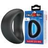 crazy bull valen anillo pene ergonomico negro - 1