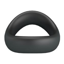 crazy bull valen anillo pene ergonomico negro - 3