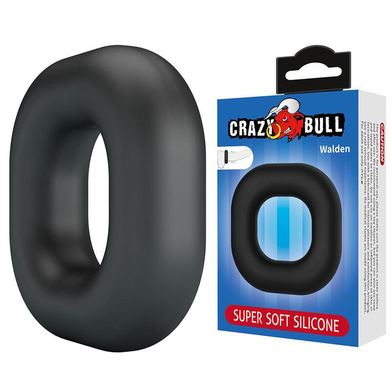 crazy bull walden anillo pene negro - 1