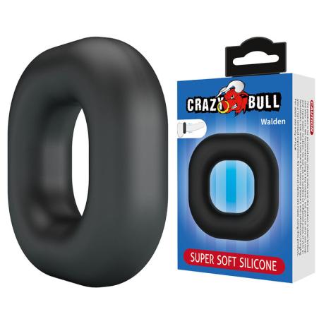crazy bull walden anillo pene negro - 1