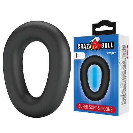 crazy bull vesper anillo pene negro - 1