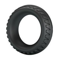 crazy bull merritt anillo pene texturizado negro - 2