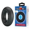 Crazy bull - bertram anillo para pene super soft silicona negro - 1