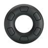 Crazy bull - bertram anillo para pene super soft silicona negro - 2