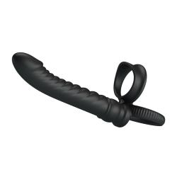 pretty love merritt vibrador anal anillo negro - 1
