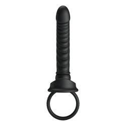 pretty love merritt vibrador anal anillo negro - 2