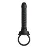 Pretty Love Merritt negro con anillo, vista frontal