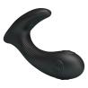 Masajeador de próstata Pretty Love Mirabelle negro tumbado
