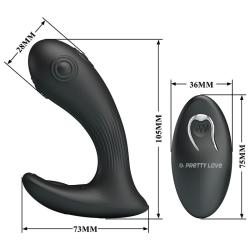 pretty love mirabelle vibrador prostatico control remoto - 6