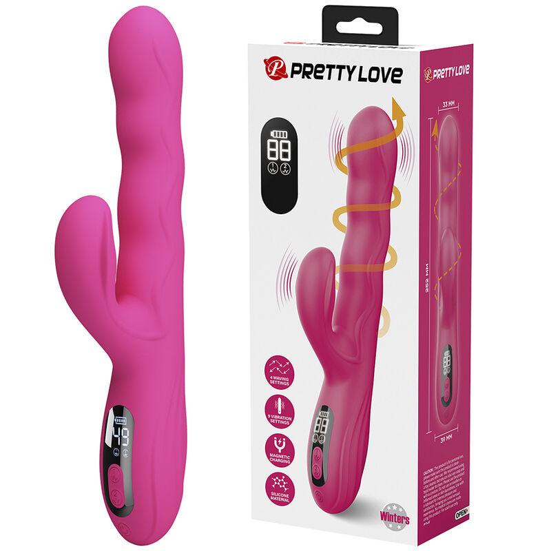 pretty love winters vibrador rabbit rosa - 1
