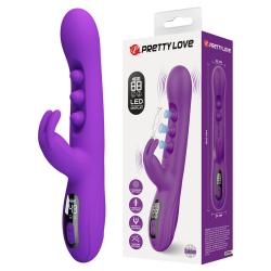 pretty love sabien vibrador rabbit golpeteo morado - 1