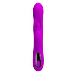pretty love yalanda vibrador rabbit oscilante morado - 2