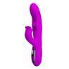 pretty love yalanda vibrador rabbit oscilante morado - 4