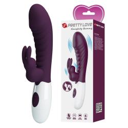 pretty love naughty bunny vibrador rabbit morado - 1