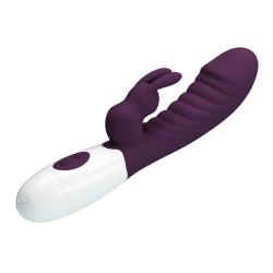 pretty love naughty bunny vibrador rabbit morado - 2