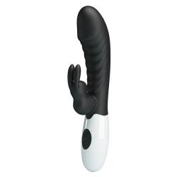 pretty love naughty bunny vibrador rabbit negro - 6