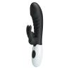 pretty love naughty bunny vibrador rabbit negro - 6