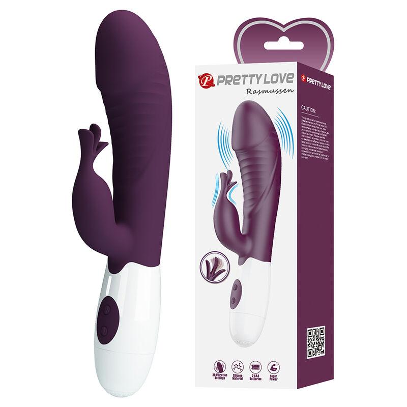 pretty love rogue muse vibrador rabbit morado - 1