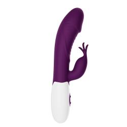 pretty love rogue muse vibrador rabbit morado - 3