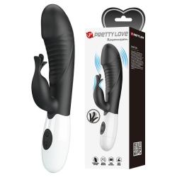 pretty love rasmussen vibrador rabbit negro - 1