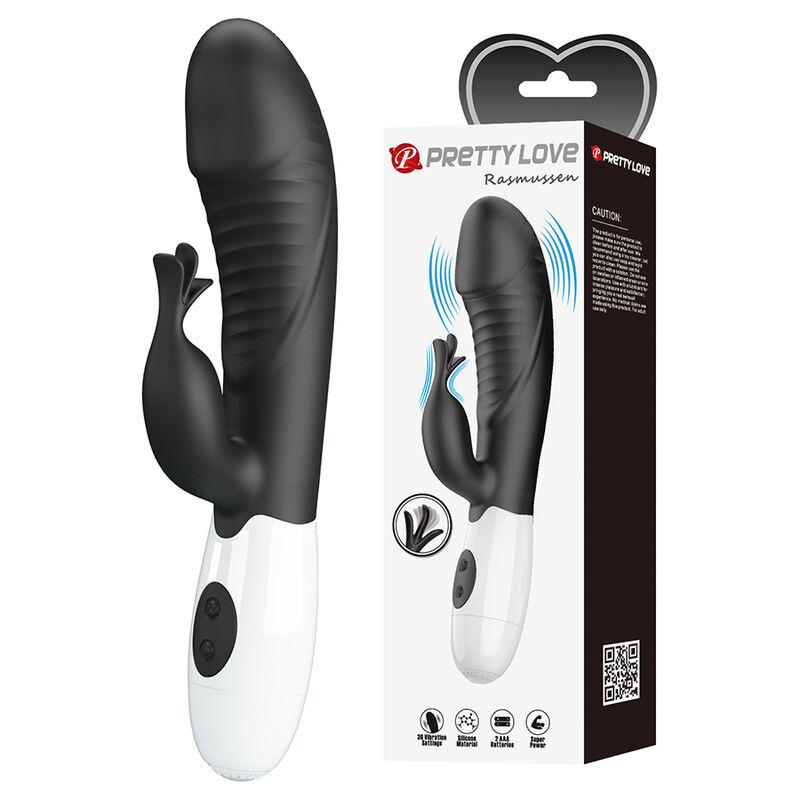 pretty love rasmussen vibrador rabbit negro - 1