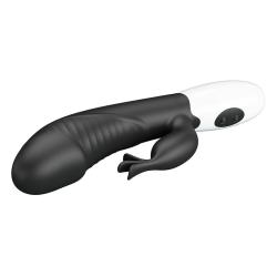 pretty love rasmussen vibrador rabbit negro - 3