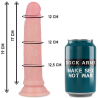 Rockarmy harness + liquid silicone dildo premium avenger 19cm - 3