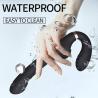 nalone allow vibrador doble rotacion empuje negro - 6